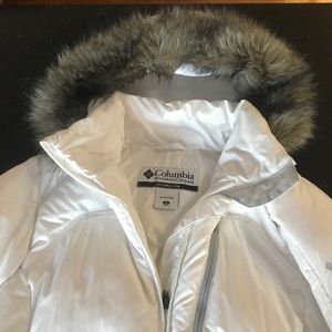 Women’s White Columbia Puffer Jacket